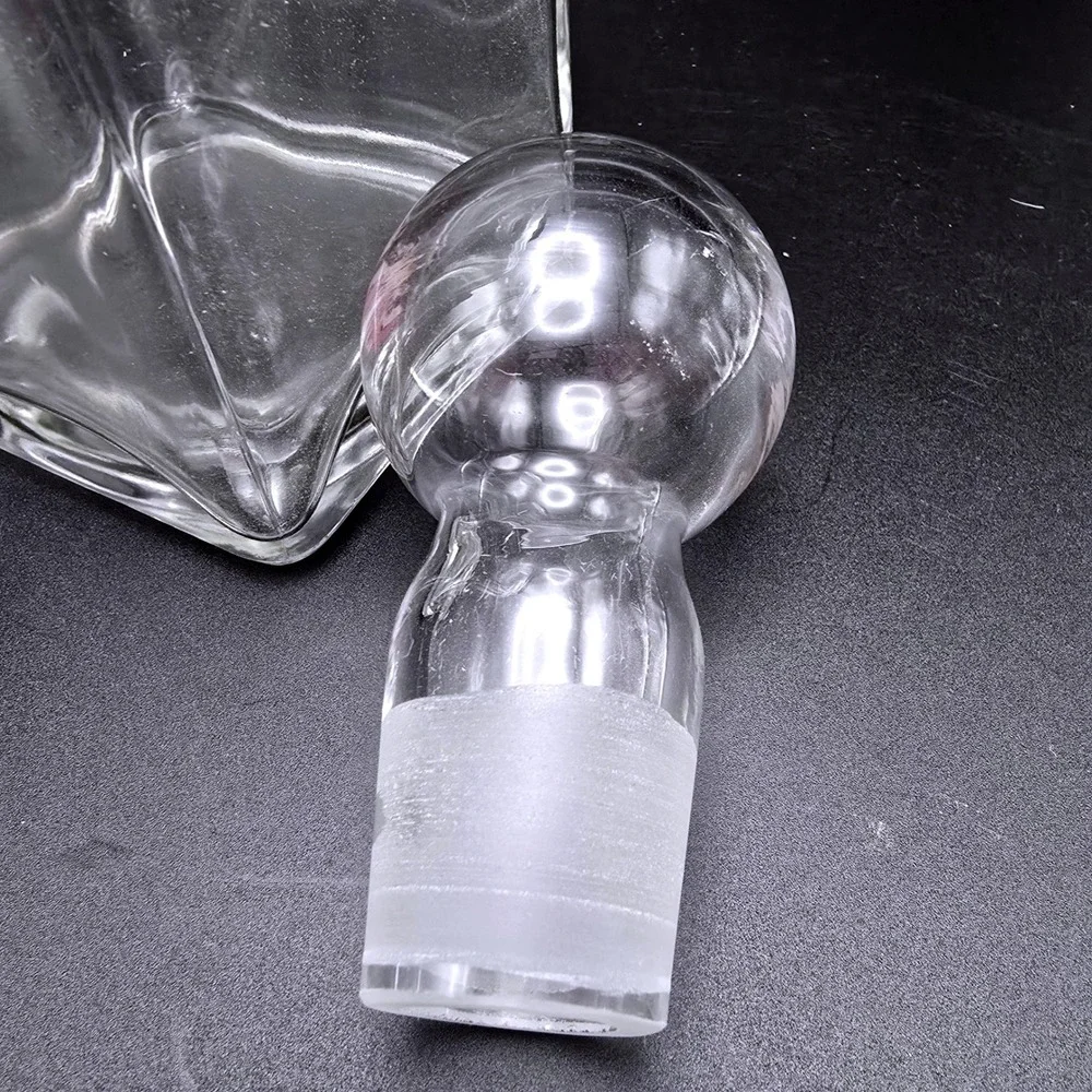 Block Ivima Hand Blown‎ Glass Decanter Image Award 1981 Designed Gerald Culotta